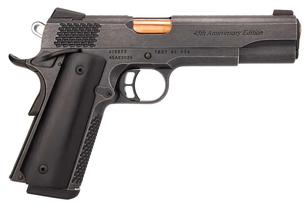 Handguns Kimber America 45TH Anniversary 45ACP KIMBER 45TH ANVSRY 45ACP 5" 8RD BLK • Model: 45TH Anniversary